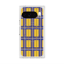 プレミアムスクエアケース with Pixelsnap［ Tartan Check - Yellow ］