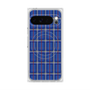 プレミアムスクエアケース with Pixelsnap［ Tartan Check - Blue ］