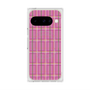 プレミアムスクエアケース with Pixelsnap［ Tartan Check - Pink ］