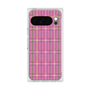 プレミアムスクエアケース with Pixelsnap［ Tartan Check - Pink ］