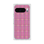 プレミアムスクエアケース with Pixelsnap［ Tartan Check - Pink ］