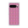 プレミアムスクエアケース with Pixelsnap［ Tartan Check - Pink ］