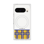 プレミアムスクエアケース with Pixelsnap［ CASEPLAY Tartan Check - Yellow ］