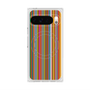 プレミアムスクエアケース with Pixelsnap［ Colorful Stripe ］