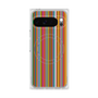 プレミアムスクエアケース with Pixelsnap［ Colorful Stripe ］