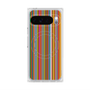 プレミアムスクエアケース with Pixelsnap［ Colorful Stripe ］