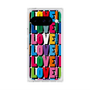 プレミアムスクエアケース with Pixelsnap［ LOVE!LOVE!LOVE! ］