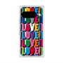 プレミアムスクエアケース with Pixelsnap［ LOVE!LOVE!LOVE! ］
