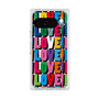 プレミアムスクエアケース with Pixelsnap［ LOVE!LOVE!LOVE! ］