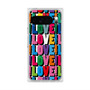 プレミアムスクエアケース with Pixelsnap［ LOVE!LOVE!LOVE! ］