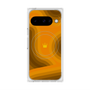 プレミアムスクエアケース with Pixelsnap［ CASEPLAY Winding Pattern - Orange ］