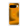 プレミアムスクエアケース with Pixelsnap［ CASEPLAY Winding Pattern - Orange ］