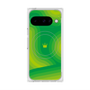 プレミアムスクエアケース with Pixelsnap［ CASEPLAY Winding Pattern - Green ］