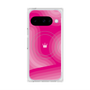 プレミアムスクエアケース with Pixelsnap［ CASEPLAY Winding Pattern - Pink ］