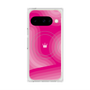 プレミアムスクエアケース with Pixelsnap［ CASEPLAY Winding Pattern - Pink ］