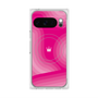 プレミアムスクエアケース with Pixelsnap［ CASEPLAY Winding Pattern - Pink ］