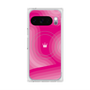 プレミアムスクエアケース with Pixelsnap［ CASEPLAY Winding Pattern - Pink ］