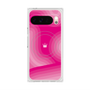 プレミアムスクエアケース with Pixelsnap［ CASEPLAY Winding Pattern - Pink ］