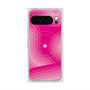 プレミアムスクエアケース with Pixelsnap［ CASEPLAY Winding Pattern - Pink ］