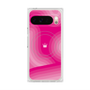 プレミアムスクエアケース with Pixelsnap［ CASEPLAY Winding Pattern - Pink ］