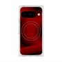 プレミアムスクエアケース with Pixelsnap［ CASEPLAY Winding Pattern - Red ］