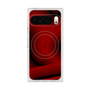 プレミアムスクエアケース with Pixelsnap［ CASEPLAY Winding Pattern - Red ］