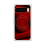 プレミアムスクエアケース with Pixelsnap［ CASEPLAY Winding Pattern - Red ］