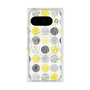 プレミアムスクエアケース with Pixelsnap［ Nordic Circle - Yellow ］