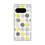 プレミアムスクエアケース with Pixelsnap［ Nordic Circle - Yellow ］