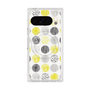 プレミアムスクエアケース with Pixelsnap［ Nordic Circle - Yellow ］