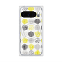 プレミアムスクエアケース with Pixelsnap［ Nordic Circle - Yellow ］