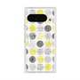 プレミアムスクエアケース with Pixelsnap［ Nordic Circle - Yellow ］