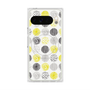 プレミアムスクエアケース with Pixelsnap［ Nordic Circle - Yellow ］