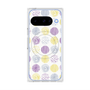 プレミアムスクエアケース with Pixelsnap［ Nordic Circle - Purple ］