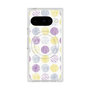 プレミアムスクエアケース with Pixelsnap［ Nordic Circle - Purple ］
