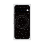 プレミアムスクエアケース with Pixelsnap［ Drawing Dot - Black ］