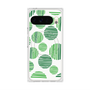 プレミアムスクエアケース with Pixelsnap［ Nordic Dot - Green ］