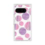 プレミアムスクエアケース with Pixelsnap［ Nordic Dot - Pink ］