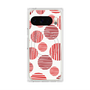 プレミアムスクエアケース with Pixelsnap［ Nordic Dot - Red ］