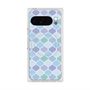 プレミアムスクエアケース with Pixelsnap［ Moroccan1 color - Blue ］