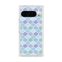 プレミアムスクエアケース with Pixelsnap［ Moroccan1 color - Blue ］