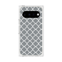 プレミアムスクエアケース with Pixelsnap［ Moroccan2 - Gray ］