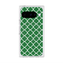 プレミアムスクエアケース with Pixelsnap［ Moroccan2 - Green ］