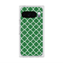 プレミアムスクエアケース with Pixelsnap［ Moroccan2 - Green ］