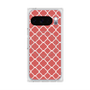 プレミアムスクエアケース with Pixelsnap［ Moroccan2 - Red ］