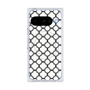 プレミアムスクエアケース with Pixelsnap［ Moroccan3 - Black ］