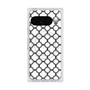 プレミアムスクエアケース with Pixelsnap［ Moroccan3 - Black ］