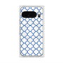 プレミアムスクエアケース with Pixelsnap［ Moroccan3 - Blue ］