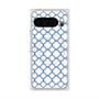 プレミアムスクエアケース with Pixelsnap［ Moroccan3 - Blue ］