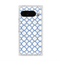 プレミアムスクエアケース with Pixelsnap［ Moroccan3 - Blue ］